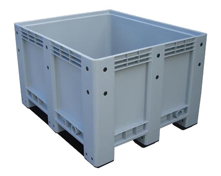 クローズドデッキプラスチックパレットバルクコンテナ