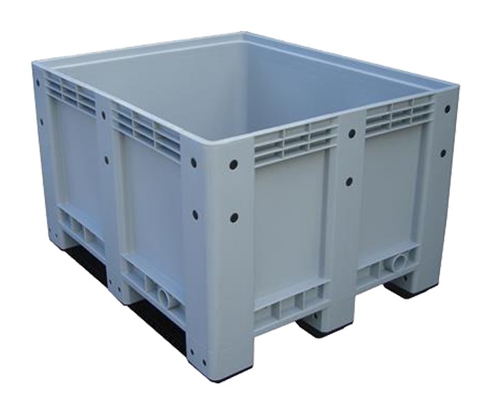 1200*1000*760mm クローズドデッキプラスチックパレットバルクコンテナ