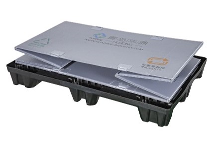 折りたたみ可能なプラスチックスリーブパックコンテナ