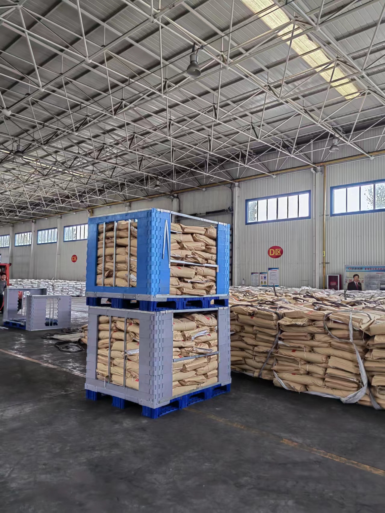 化学用途の耐久性のある大型パレットボックス