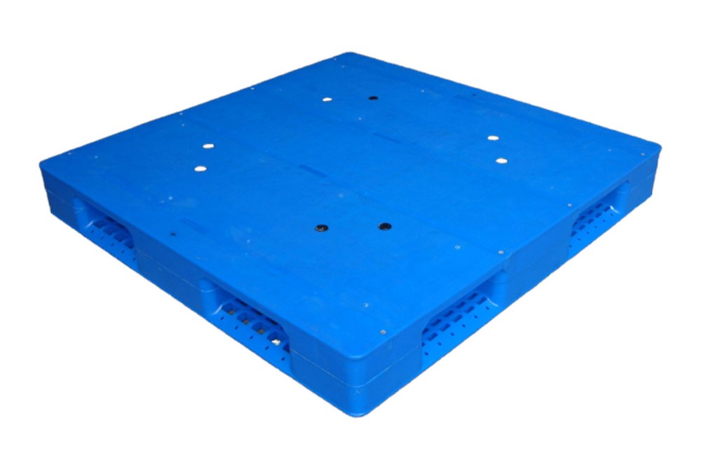 1200 x 1200 ポリプロピレン全周積み重ね可能なプラスチック パレット