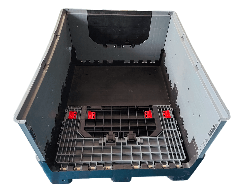 産業用頑丈な FLC 折りたたみ式プラスチック パレット ボックス