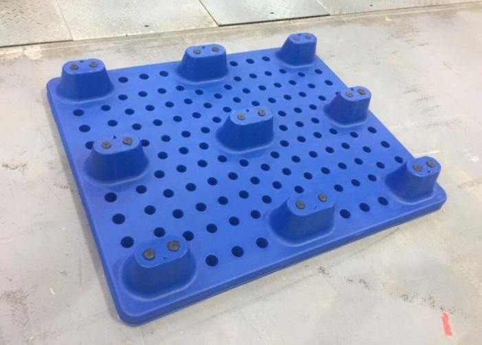 輸送用の軽量クローズドデッキ入れ子式プラスチックユーロパレット