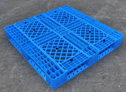 1100x1100 4ウェイスチール強化倉庫メッシュプラスチックパレット