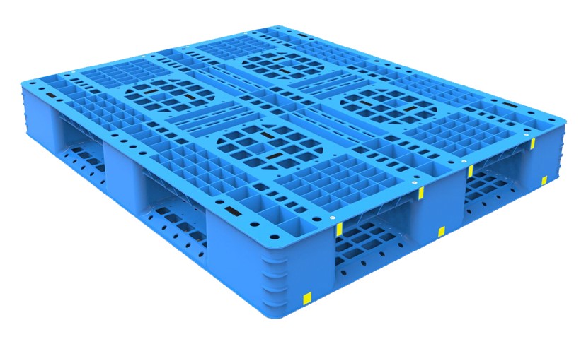 青いプラスチックパレット