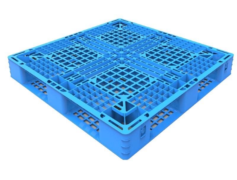 1100x1100 保管用の安価な軽量オープンデッキプラスチックパレット