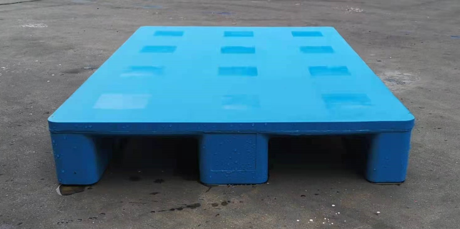 1200 x 800 ソリッドトップラックマウント可能ポリエチレンプラスチックスキッドパレット