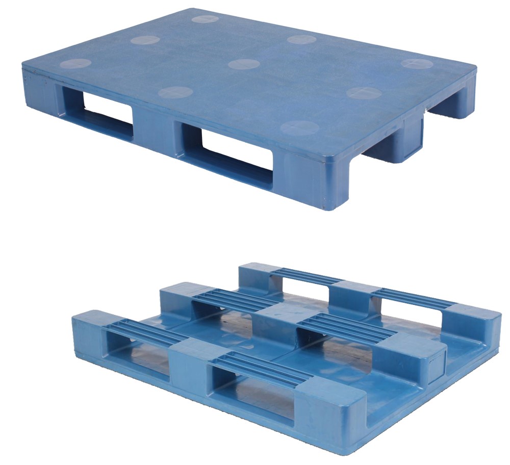 HD3RCWS1208B ソリッドトップラック搭載可能プラスチックパレット