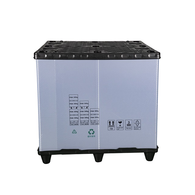 折りたたみ式プラスチックパレットスリーブパックコンテナ