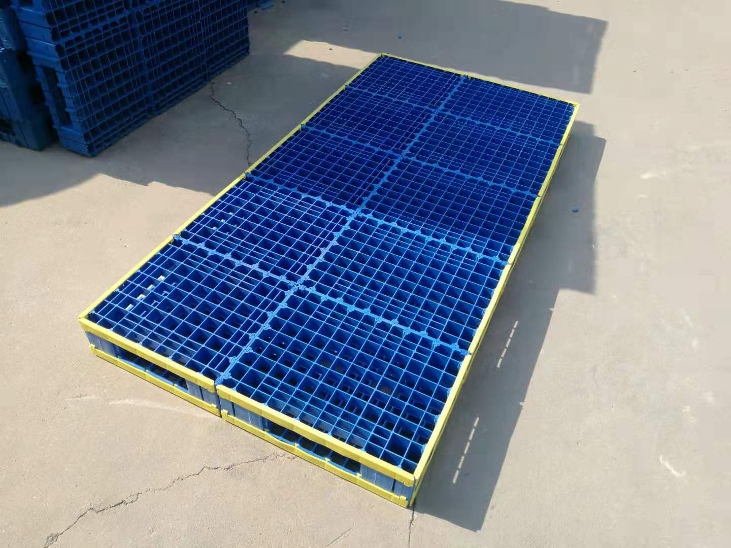 大型頑丈なスプライシングプラスチックパレット