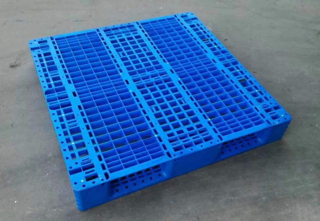 43x43 産業用 HDPE 射出成形プラスチック フォーク リフト パレット