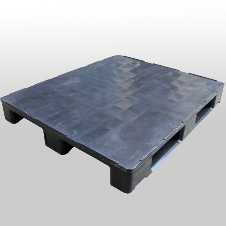 3 ランナークローズドデッキプラスチックパレット L1200*W1000*H140mm