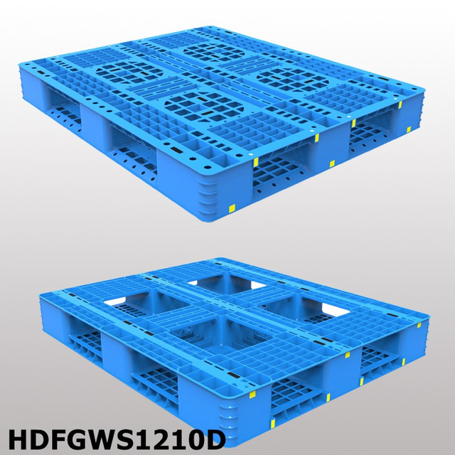 1200x1000 英国標準サイズの積み重ね可能なオープンデッキプラスチックパレット 