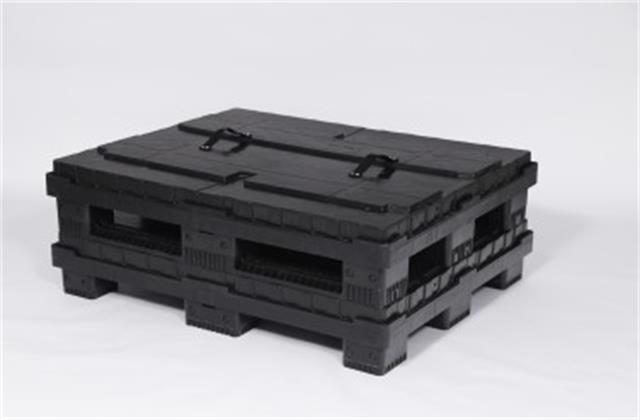 1200*1000 耐久性のある再利用可能な折りたたみ可能な波形パレット スリーブ ボックス