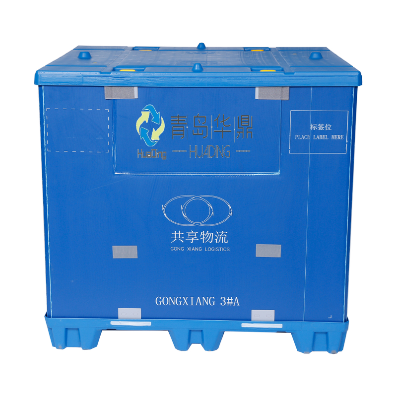 折りたたみ可能なパレットビン PP ハニカムスリーブパックボックス