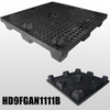 1100 x 1100 中耐久黒オープンデッキ入れ子式プラスチックパレット