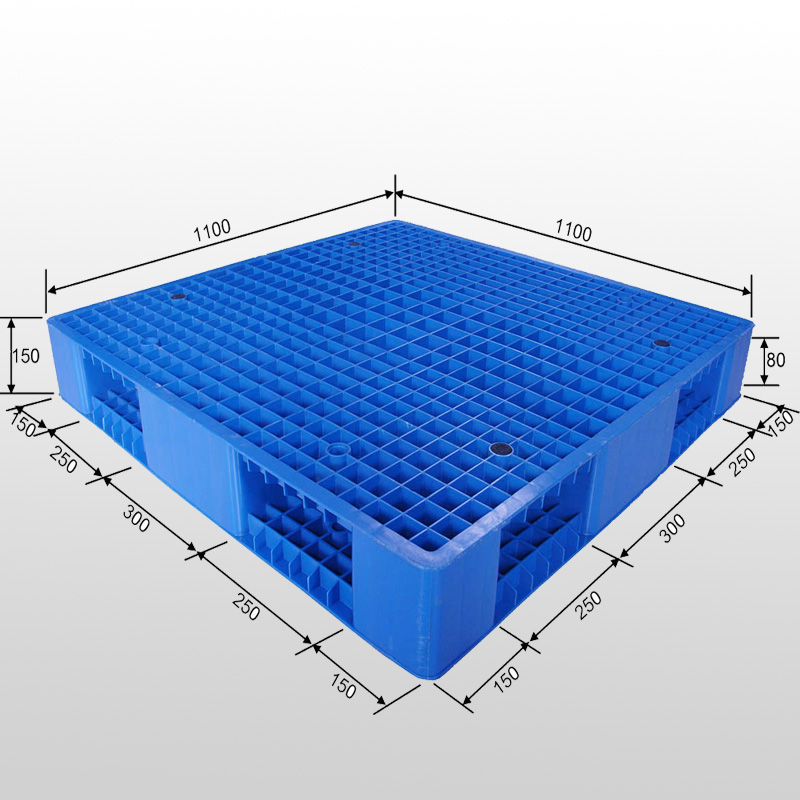  1100*1100*150 両面オープンデッキプラスチックパレット
