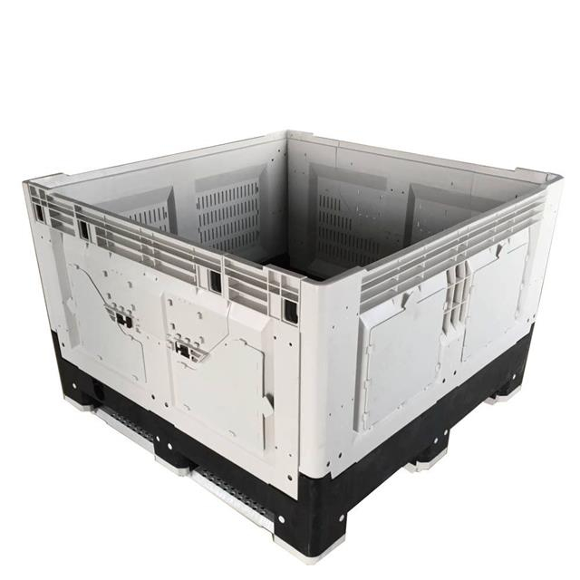 1200*1000*810 産業折りたたみ式プラスチック パレット ボックス