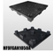 L1050 * W1050 * H140mm プラスチックパレット 9 フィート、入れ子式、オープンデッキ