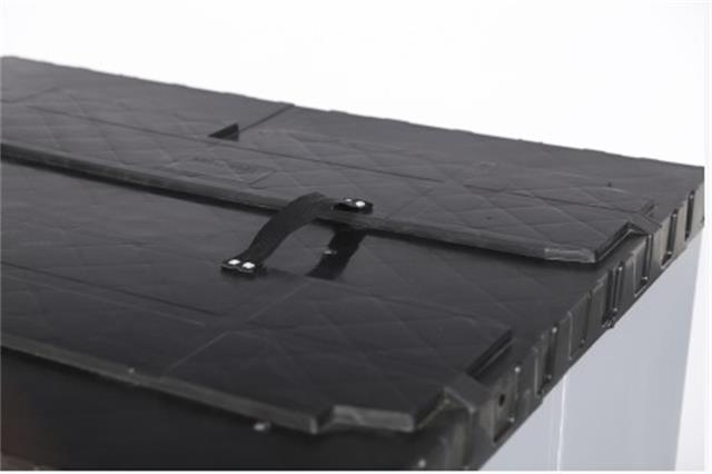 1200*1000 耐久性のある再利用可能な折りたたみ可能な波形パレット スリーブ ボックス