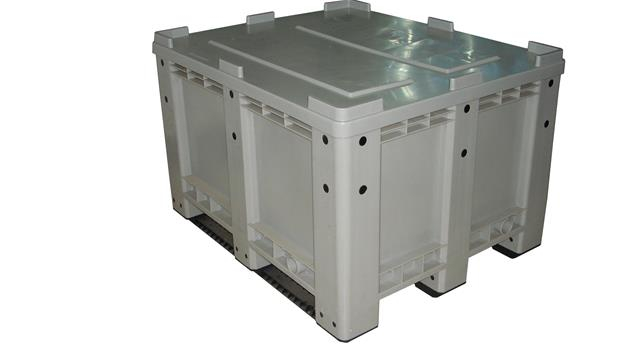 衛生的な積み重ね可能な蓋付きプラスチックバルク保存容器