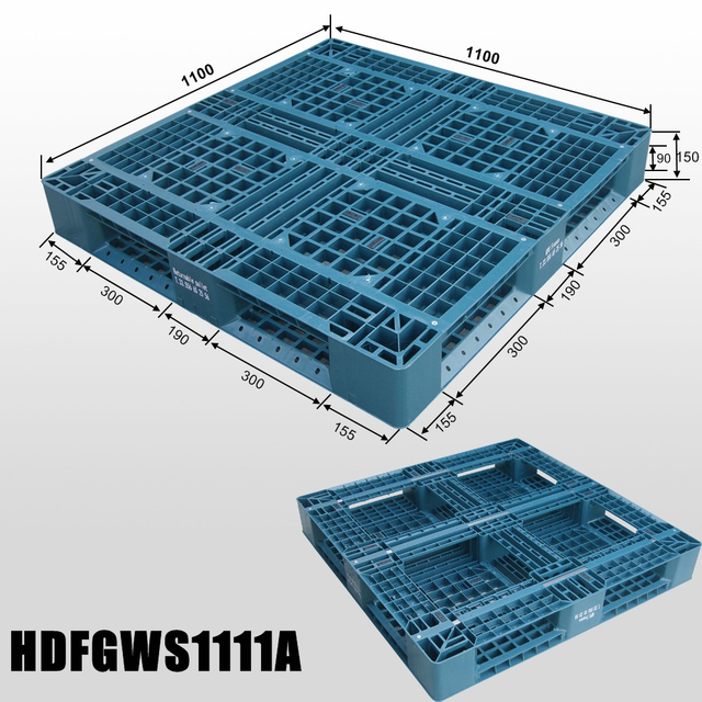 1100*1100 換気された良質の貯蔵産業プラスチック パレット