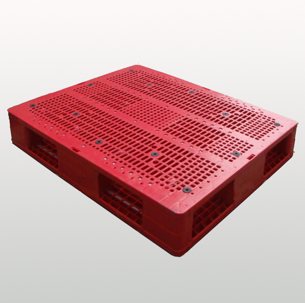 頑丈なプラスチックパレット L1200 * W1000 * H150、オープンデッキ