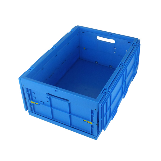 蓋付き折りたたみコンテナ 600x400x265