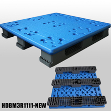 超高耐荷重ブロー成形プラスチックパレット 1100x1100x150mm