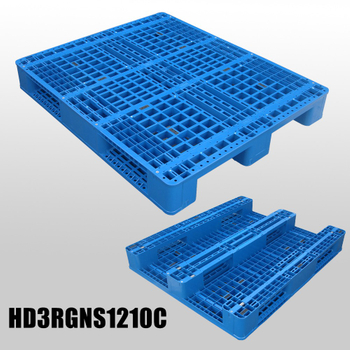 1200*1000 3 ランナーオープンデッキ輸出産業プラスチックパレット 