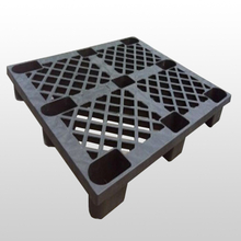 1200x800 ブラック軽量入れ子式メッシュ ユーロ プラスチック出荷パレット