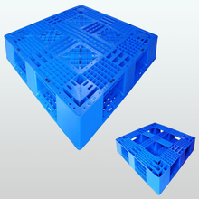 L1200*W1200*H150mm 額縁底付きプラスチックパレット。積み重ね可能。グリッド。