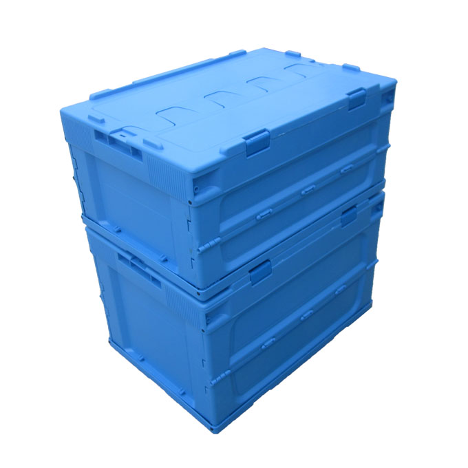 蓋付き折りたたみボックス 530-365-250