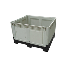 ISO付きHDPE倉庫物流プラスチックパレットボックスコンテナ