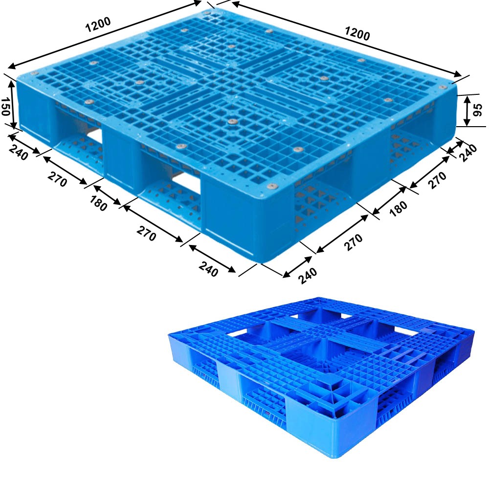 ラックマウント可能なプラスチック パレット 産業用プラスチック パレット 