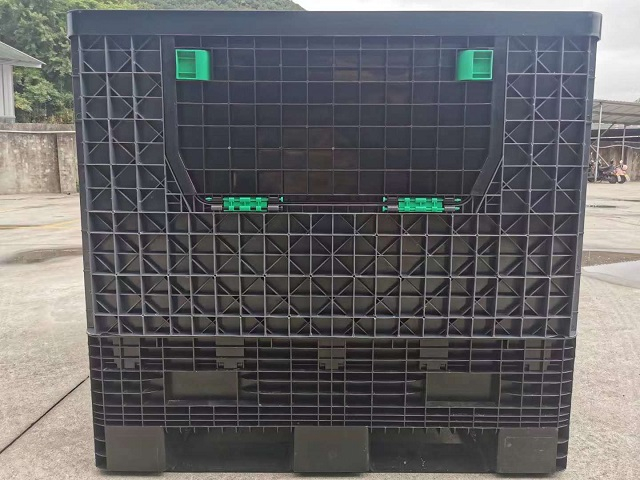 リサイクル可能なフォークリフト衛生プラスチックパレット収納ボックス