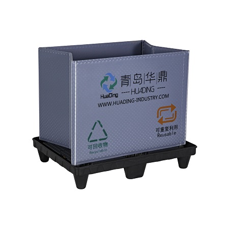 800*600 折りたたみプラスチック収納スリーブパレットボックス