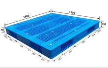 倉庫用の新しい大型貨物プラスチック二重積み重ねパレット