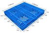 1100x1100 4ウェイスチール強化倉庫メッシュプラスチックパレット