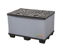 1200 x 800 自動車用プラスチックスリーブパックパレット収納ボックス