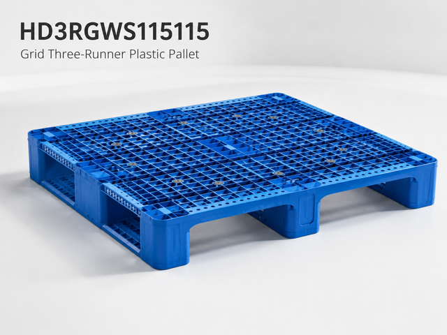 1150x1150x170 mm スリーランナー オープンデッキ プラスチック パレット