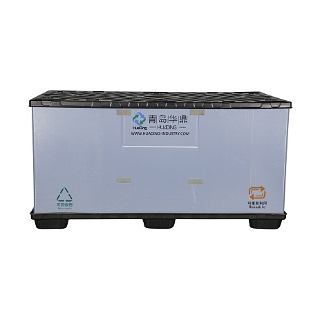 特大 FLC 折りたたみ式プラスチック パレット スリーブ パック ボックス