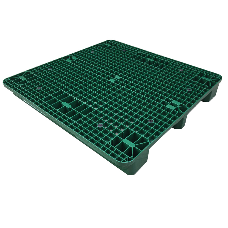 グリーン RFID スクエア ロープロファイル プラスチック ラックマウント パレット