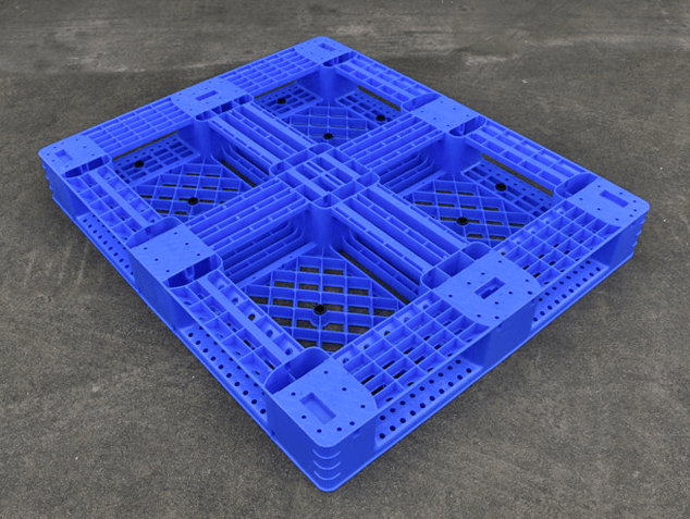 1200 x 1000 オートメーション用スチール強化ラックマウント可能プラスチックパレット