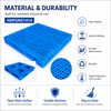 1400x1400x160 mm 全周オープンデッキプラスチックパレット