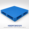 1200x1100x150 mm 両面ソリッドトッププラスチックパレット