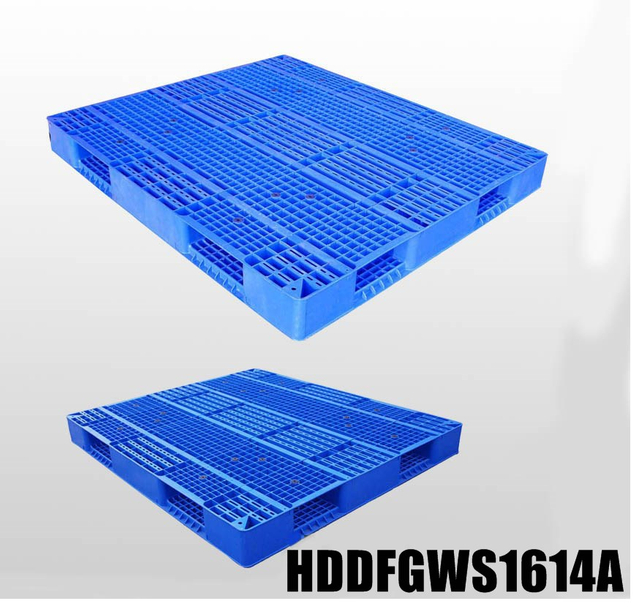 両面積み重ね可能なプラスチックパレット L1600*W1400*H150