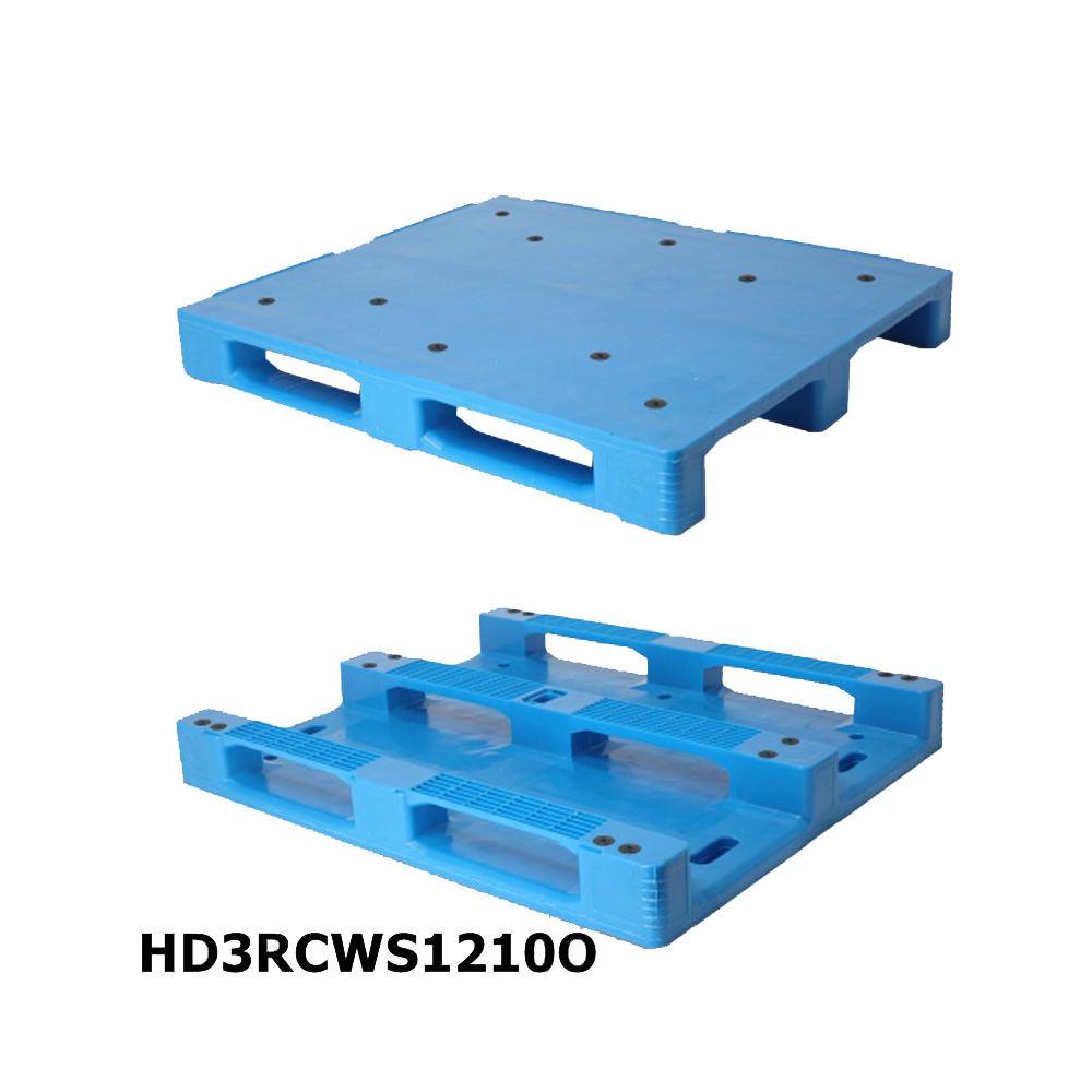 スチール強化工業用プラスチックパレット 