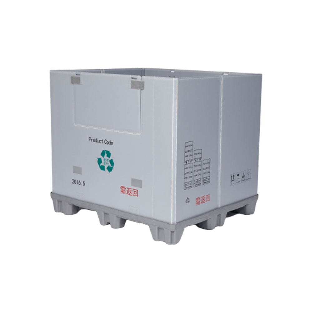 1200*800 リサイクル可能な包装折りたたみ可能なシート パレット ボックス