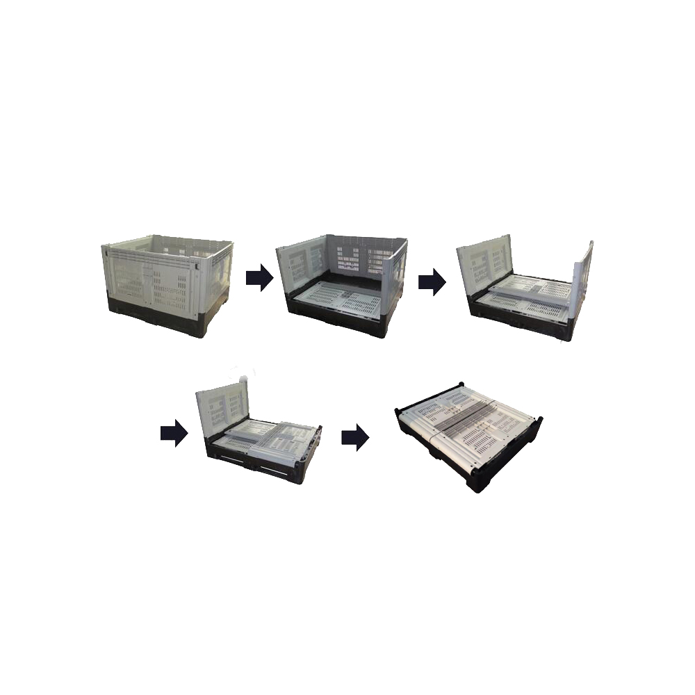 1200*1000*810 グリッド壁換気プラスチック貯蔵容器 